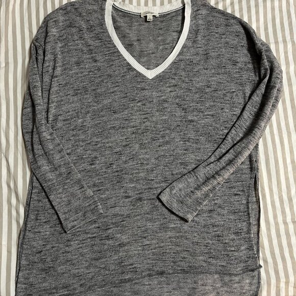 Wilfred Aritzia Sherbrooke Sweater Asymmetrical Side Slits - Picture 3 of 8